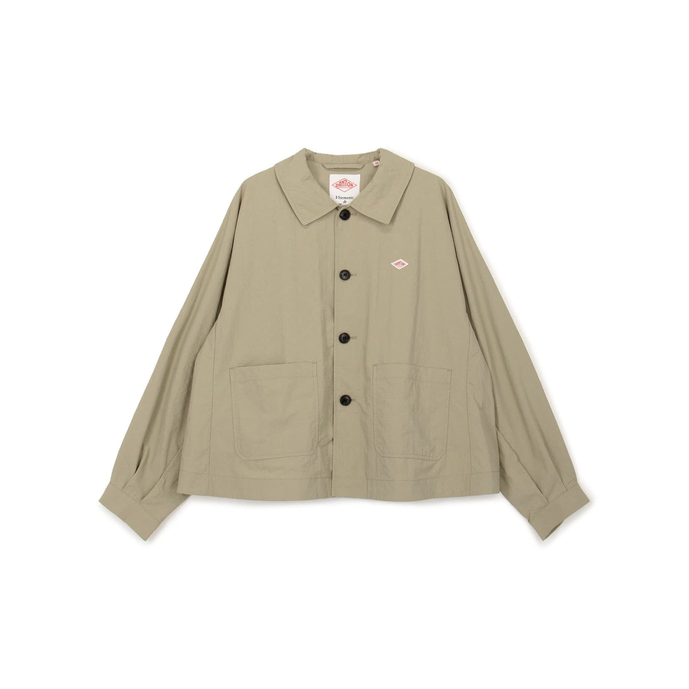 WOMEN'S NYLON TUSSER DOLMAN SLEEVE JACKET