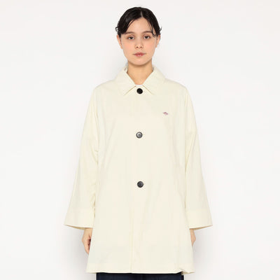 WOMEN'S NYLON TUSSER DOLMAN SLEEVE COAT