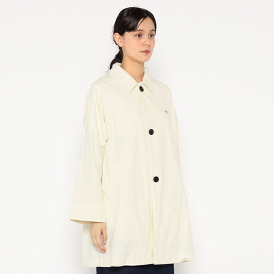 WOMEN'S NYLON TUSSER DOLMAN SLEEVE COAT