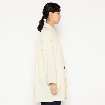 WOMEN'S NYLON TUSSER DOLMAN SLEEVE COAT