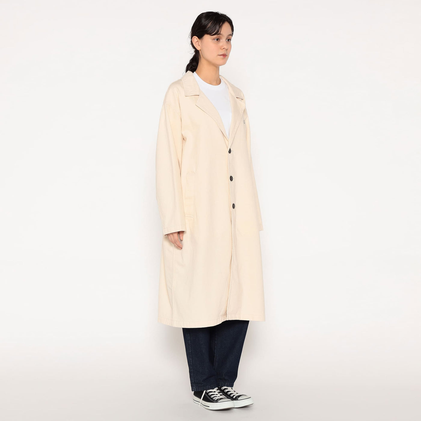 WOMEN'S COTTON DRILL SHOP COAT