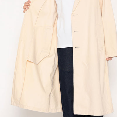 WOMEN'S COTTON DRILL SHOP COAT