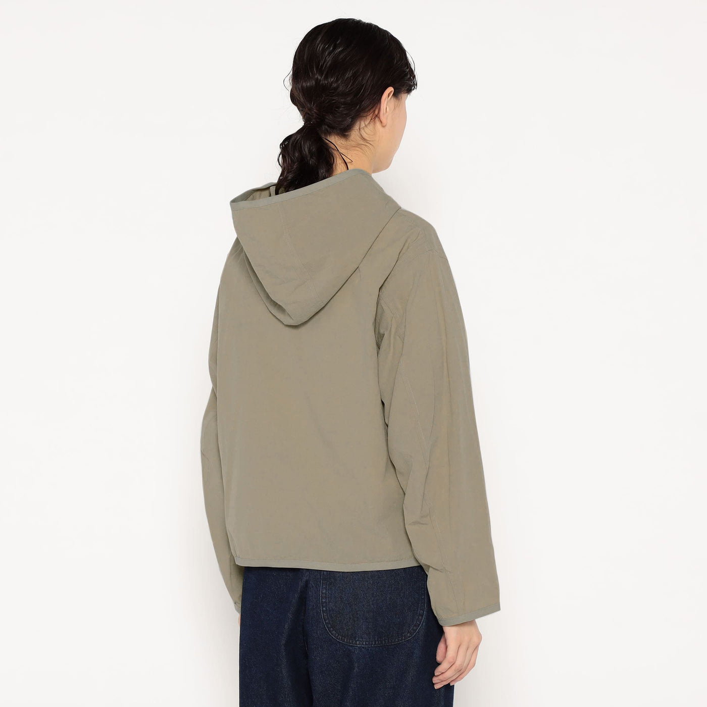 WOMEN'S ORGANIC COTTON WASHER HOODED JACKET