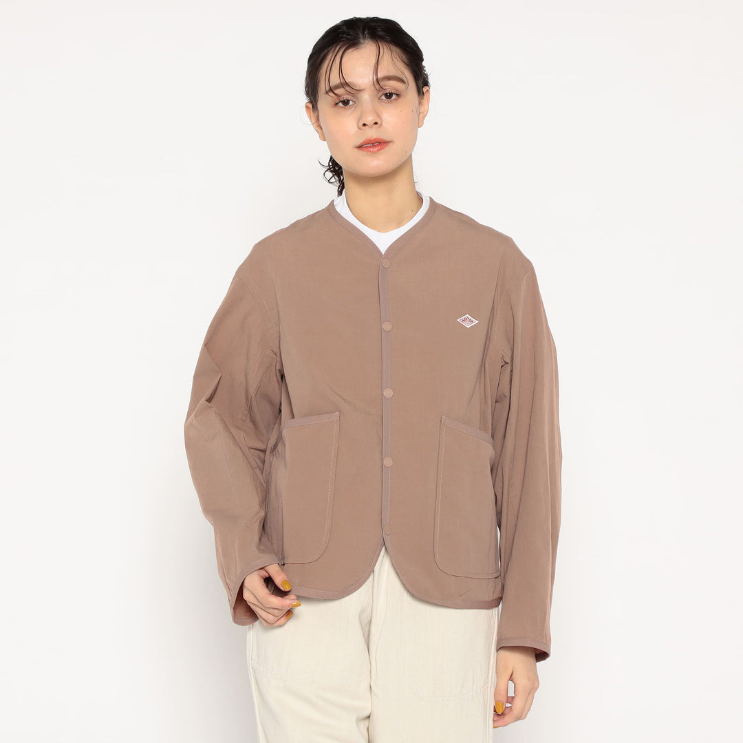 楽天市場】ダントン フリースカラーレスコート DANTON WOMEN'S