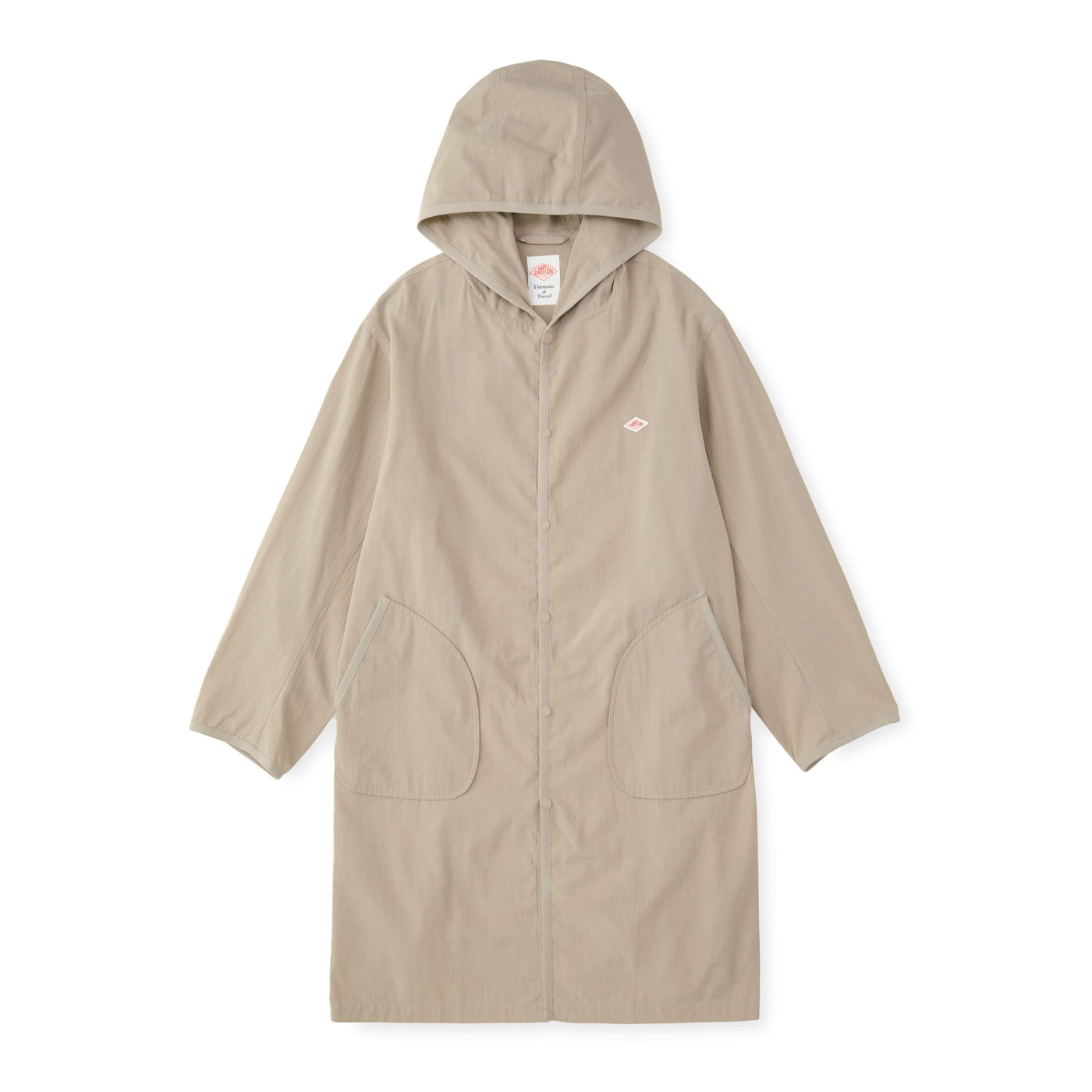 WOMEN'S ORGANIC COTTON WASHER HOODED COAT