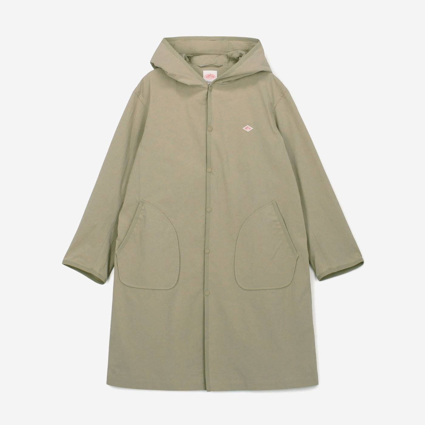 WOMEN'S ORGANIC COTTON WASHER HOODED COAT