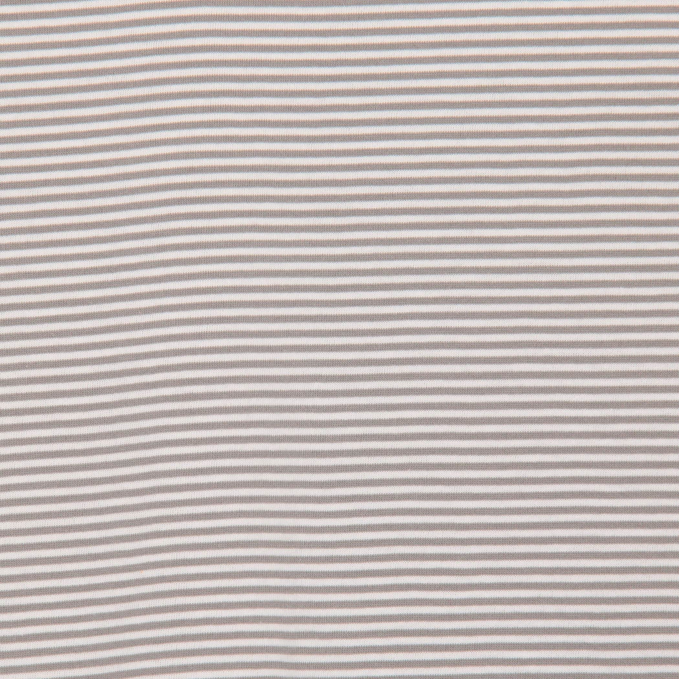 WOMEN'S SHORT SLEEVE SEMI CROP T-SHIRT STRIPE