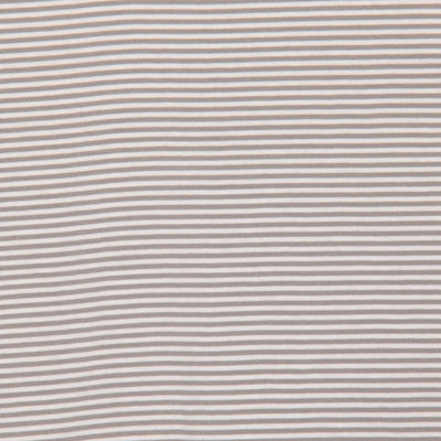 WOMEN'S SHORT SLEEVE SEMI CROP T-SHIRT STRIPE