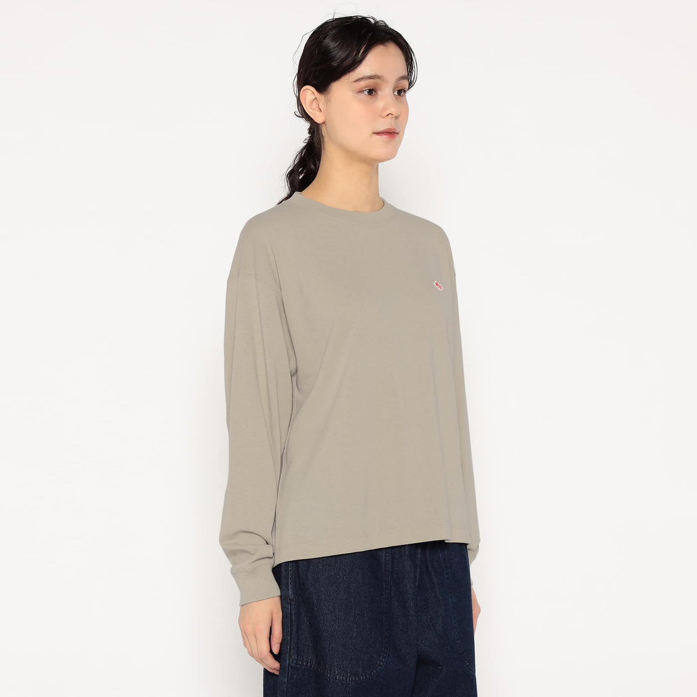 WOMEN'S LONG SLEEVE T-SHIRT PLAIN