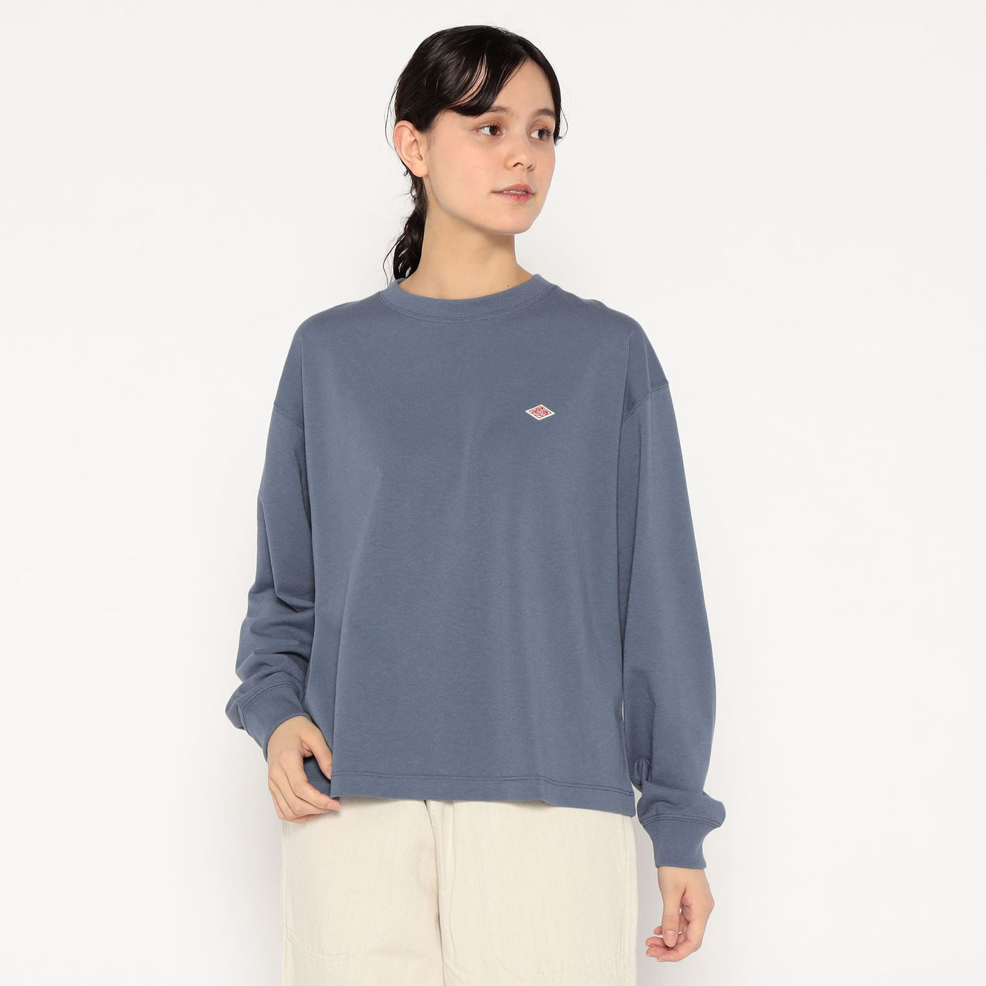 WOMEN'S LONG SLEEVE T-SHIRT PLAIN