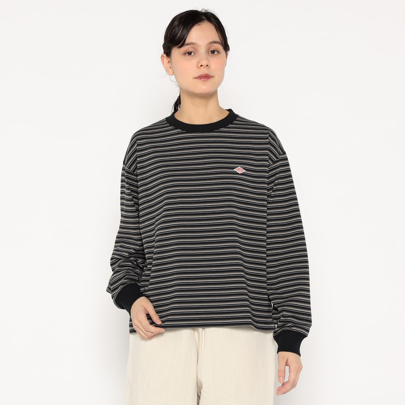 WOMEN'S LONG SLEEVE T-SHIRT STRIPE