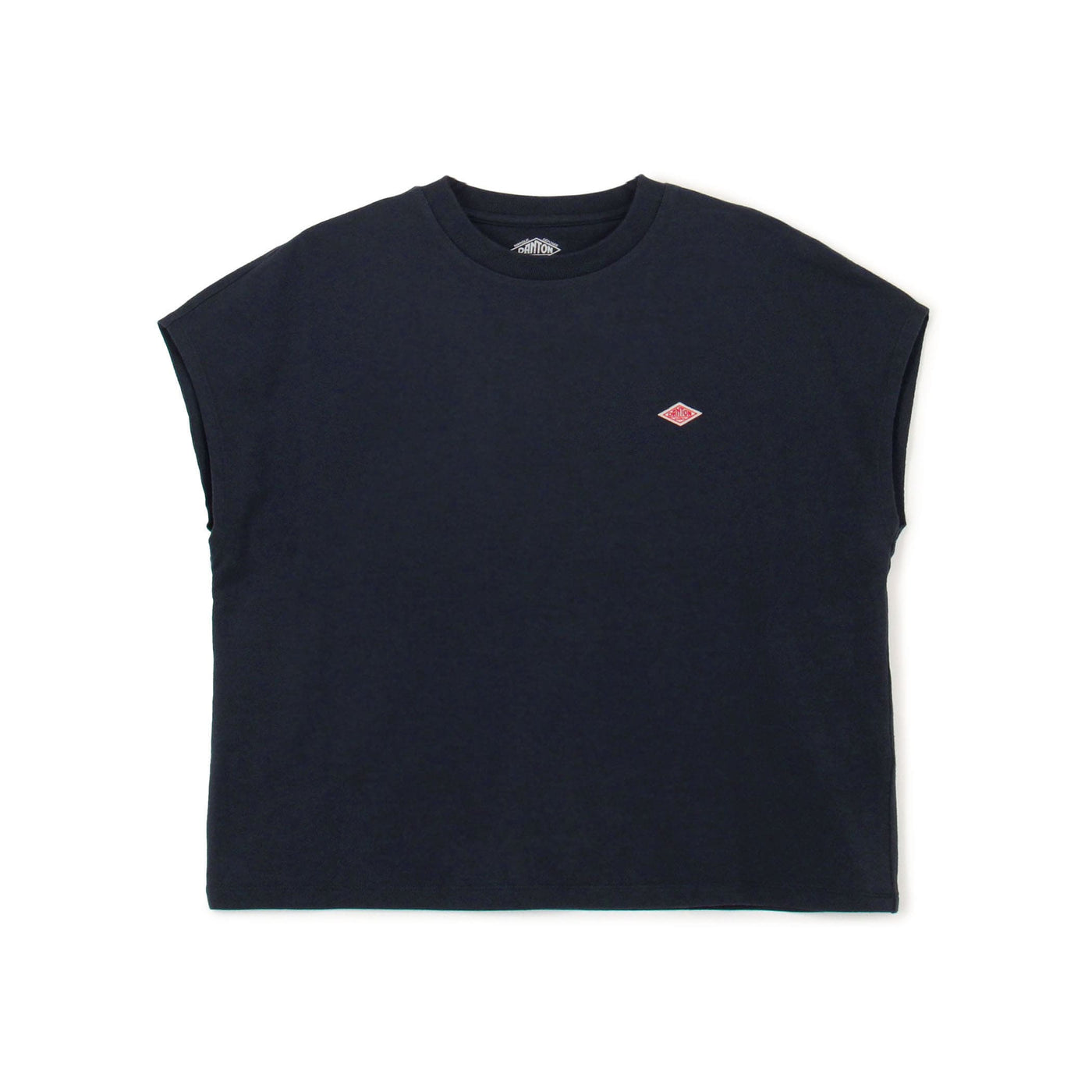 WOMEN'S COTTON JERSEY DOLMAN SHORT T-SHIRT PLAIN