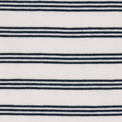 WOMEN'S COTTON JERSEY DOLMAN SHORT T-SHIRT STRIPE