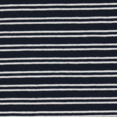 WOMEN'S COTTON JERSEY DOLMAN SHORT T-SHIRT STRIPE