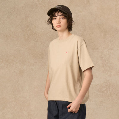 WOMEN'S COTTON JERSEY SHORT T-SHIRT PLAIN