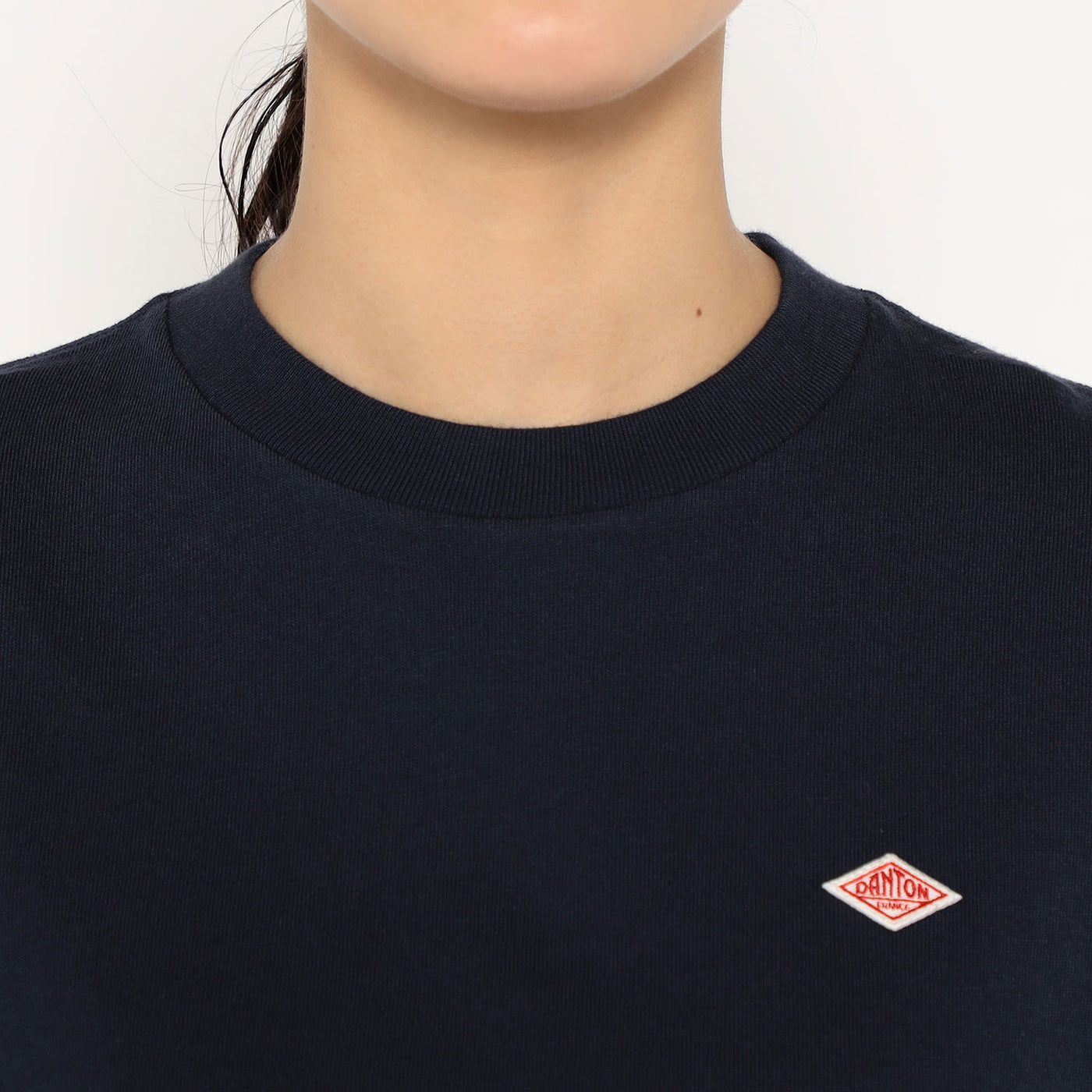 WOMEN'S COTTON JERSEY SHORT T-SHIRT PLAIN