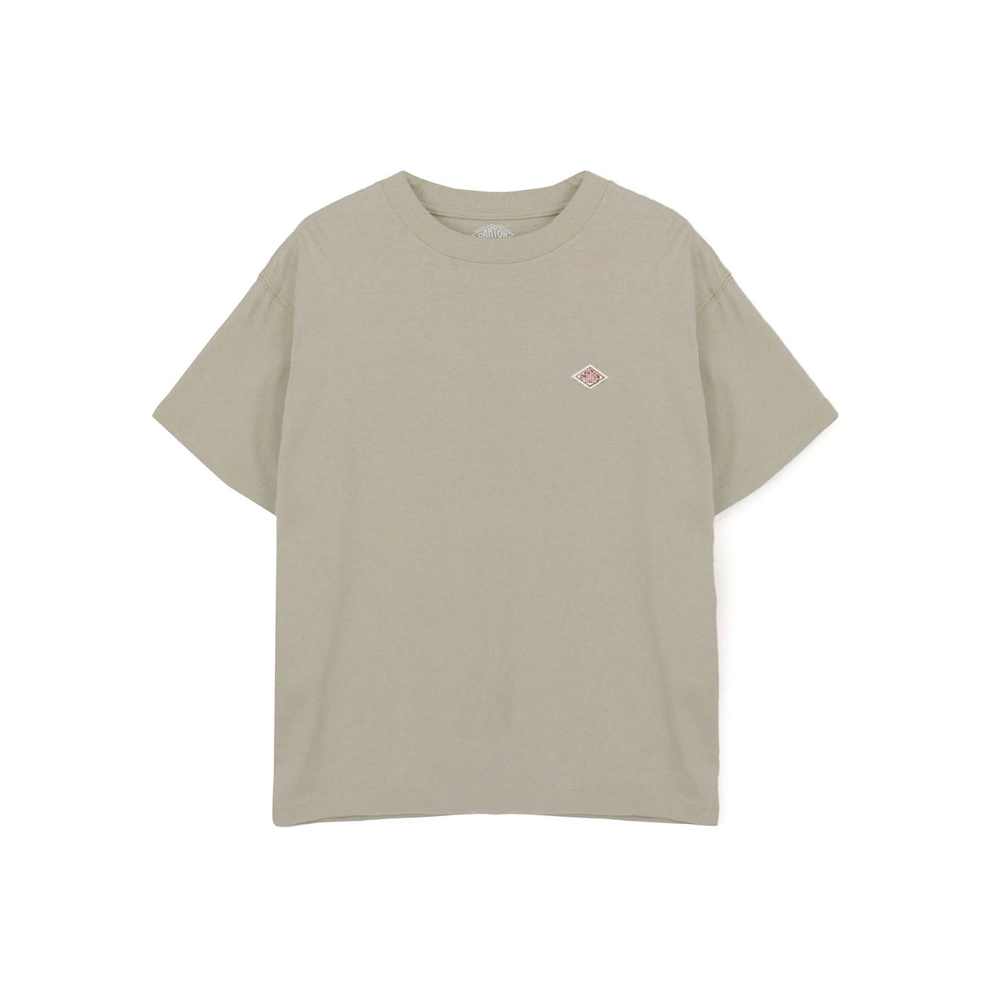 WOMEN'S COTTON JERSEY SHORT T-SHIRT PLAIN