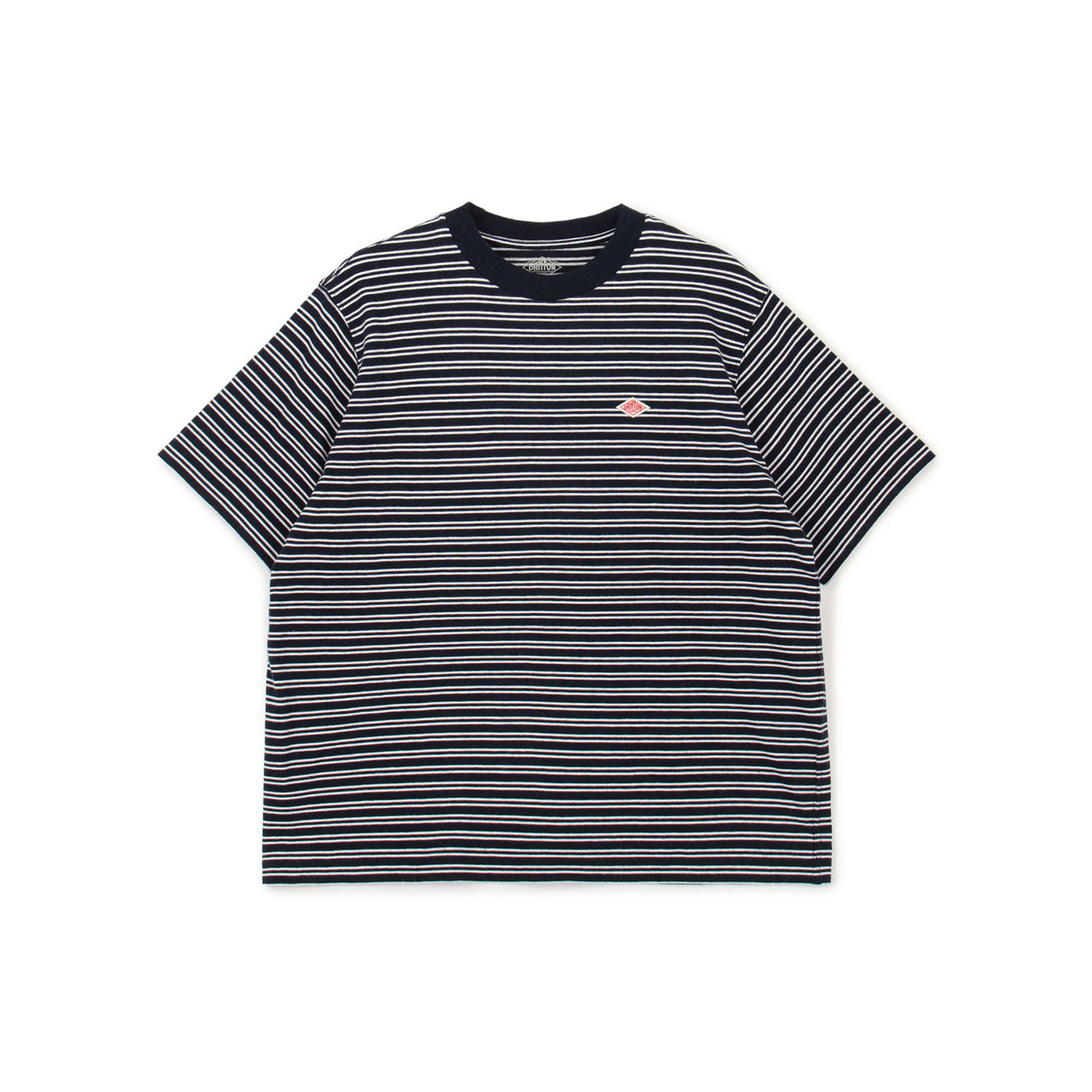WOMEN'S COTTON JERSEY SHORT T-SHIRT STRIPE