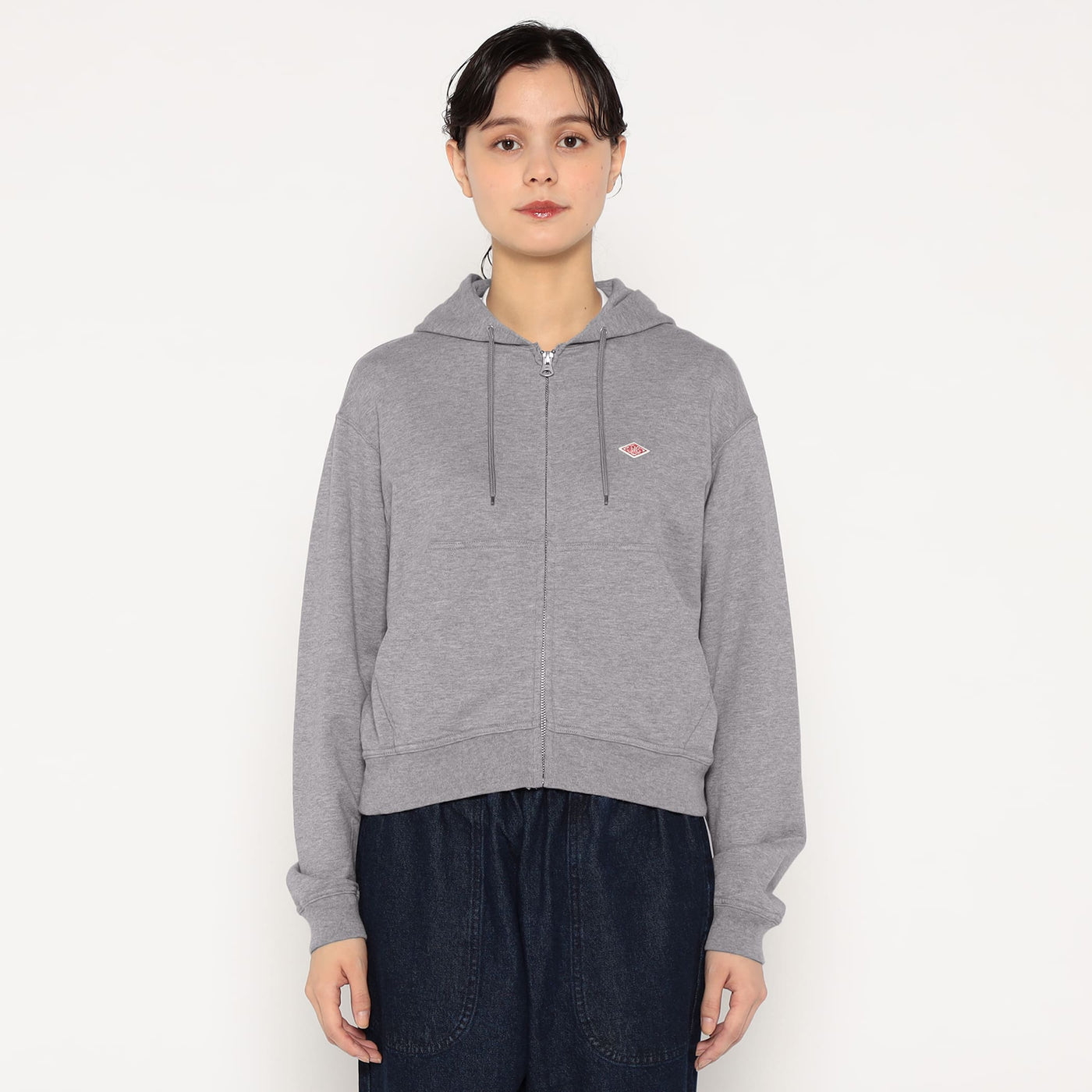 WOMEN'S COTTON TERRY ZIP HOODIE