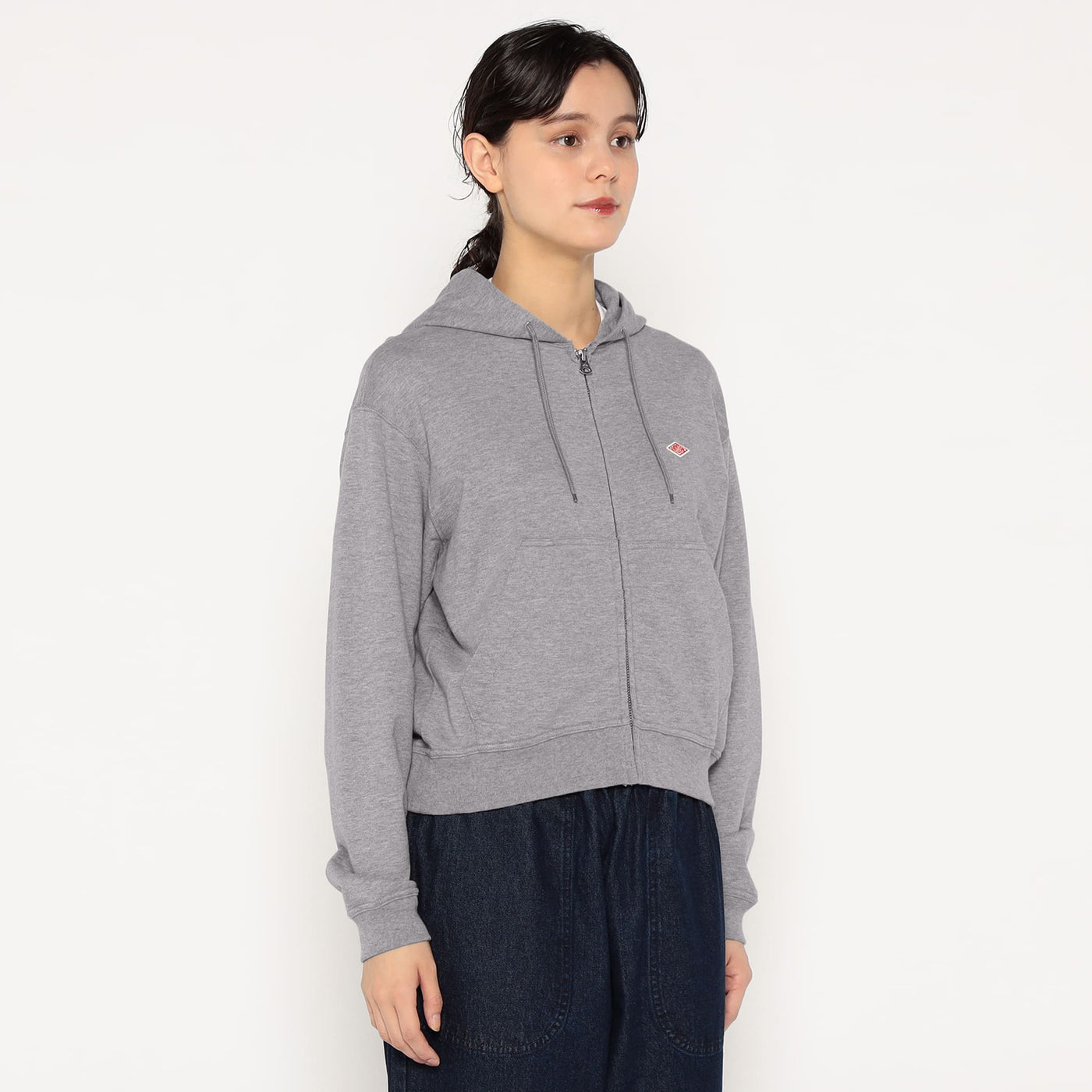 WOMEN'S COTTON TERRY ZIP HOODIE