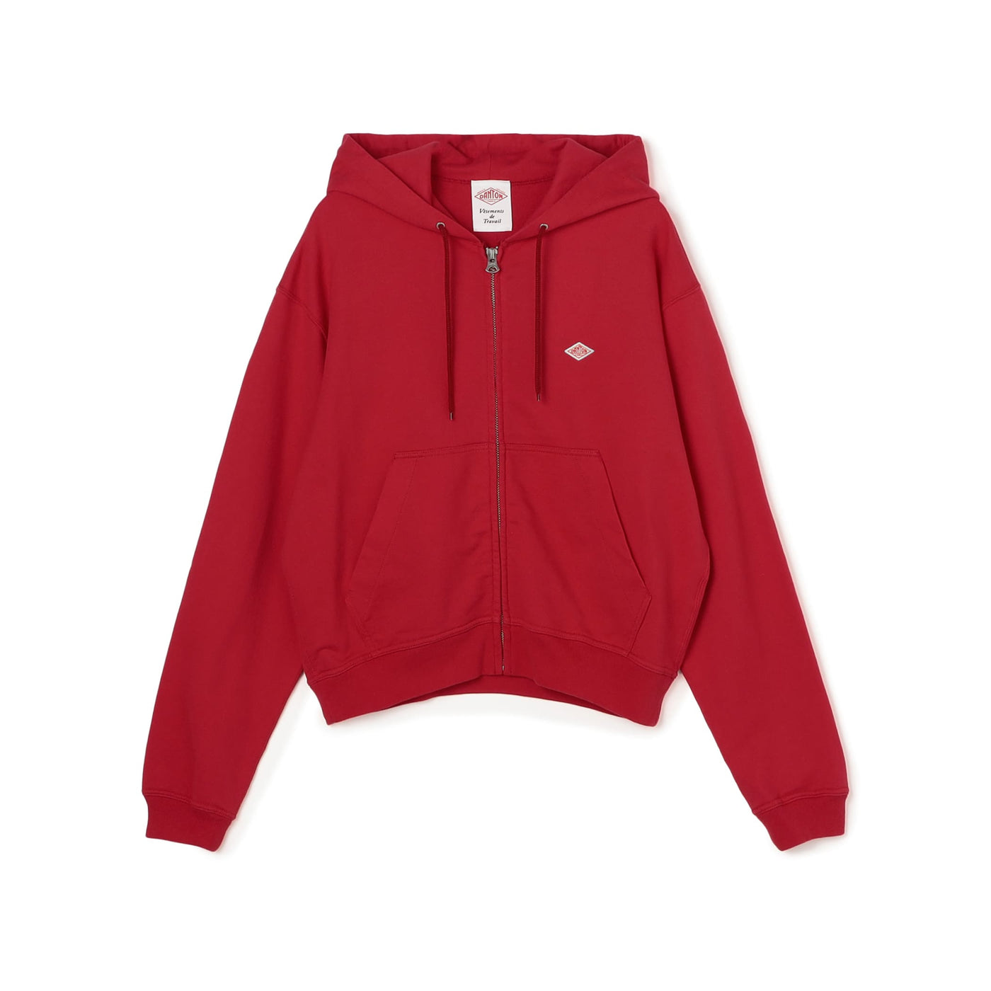 WOMEN'S COTTON TERRY ZIP HOODIE