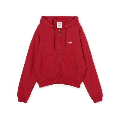 WOMEN'S COTTON TERRY ZIP HOODIE