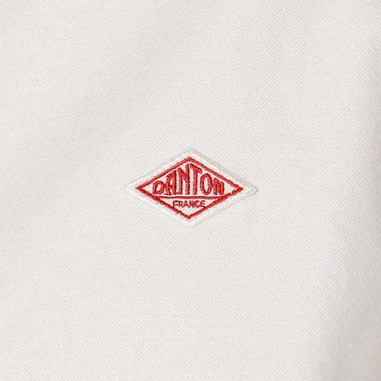 WOMEN'S OXFORD BAND COLLAR SHIRT PLAIN