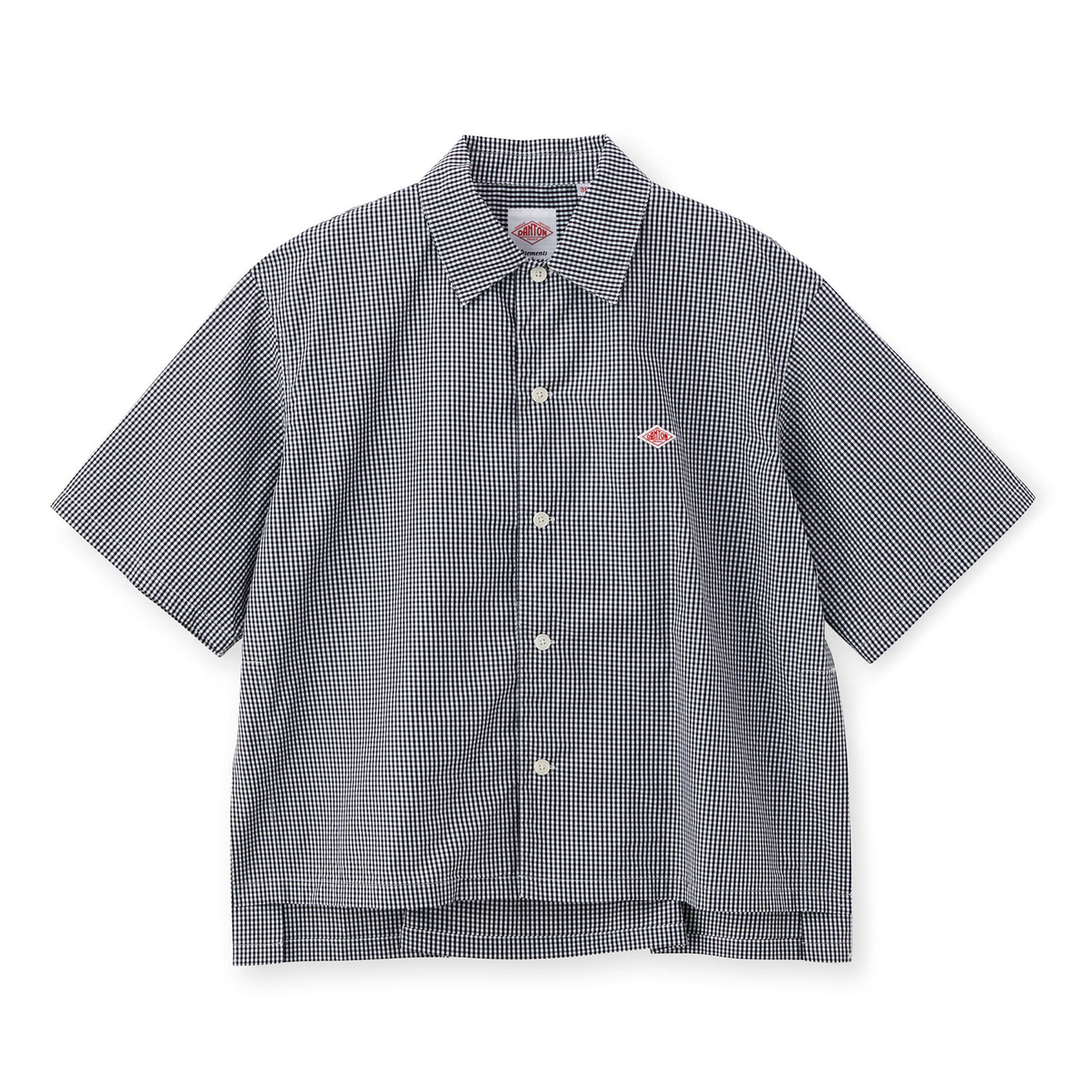 WOMEN'S COTTON POPLIN HALF SLEEVE SHIRT PLAID