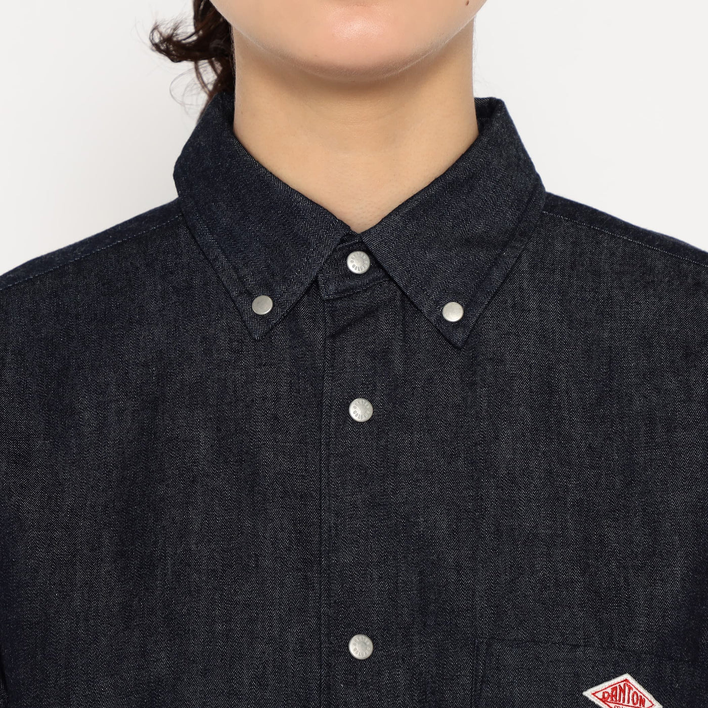 WOMEN'S DENIM DUNGAREE B.D SHIRT