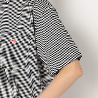 WOMEN'S OXFORD SHORT SLEEVE B.D SHIRT
