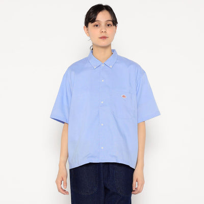 WOMEN'S OXFORD SHORT SLEEVE B.D SHIRT
