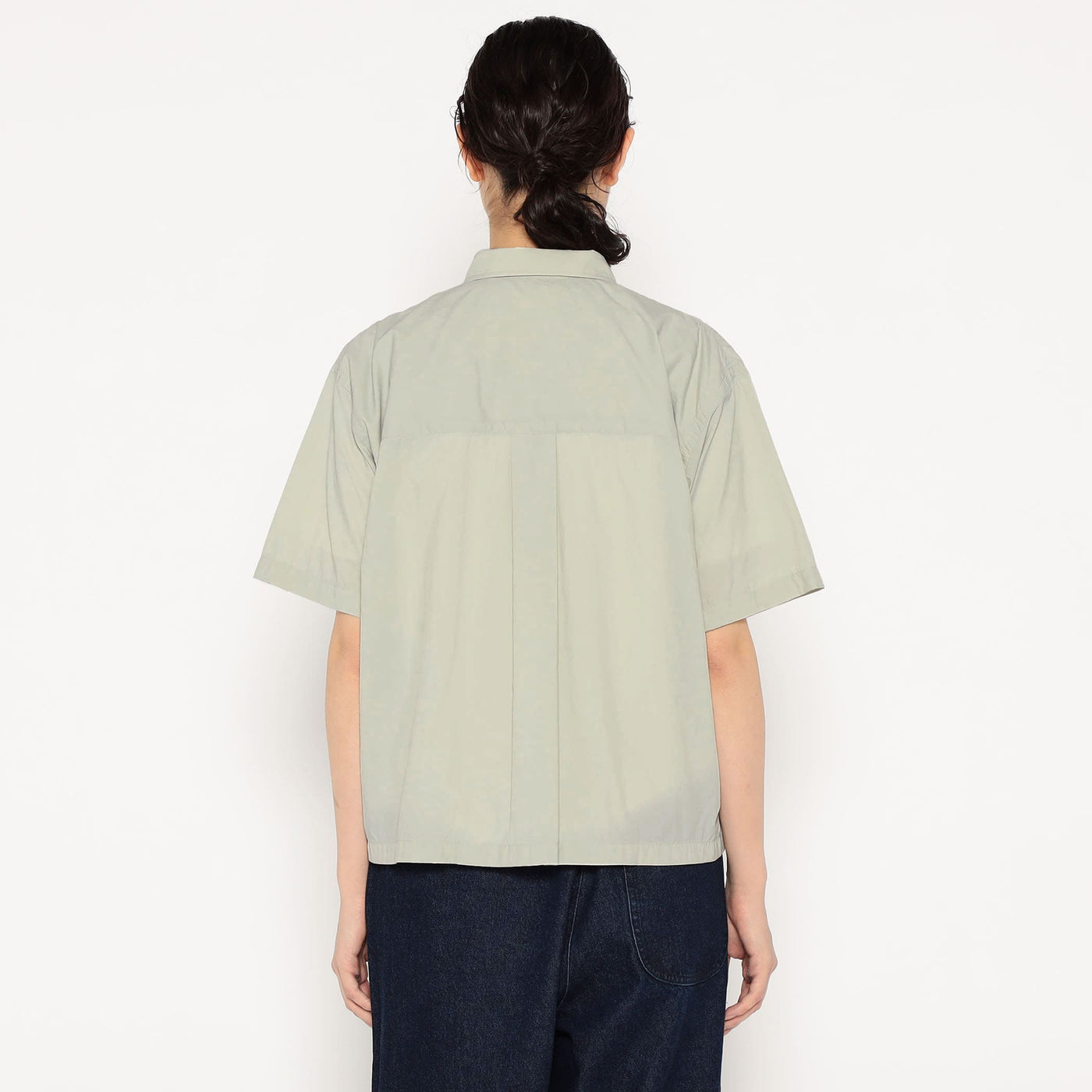 WOMEN'S TYPEWRITER SHORT SLEEVE B.D SHIRT