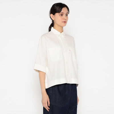 WOMEN'S COTTON CHAMBRAY WORK SHIRT