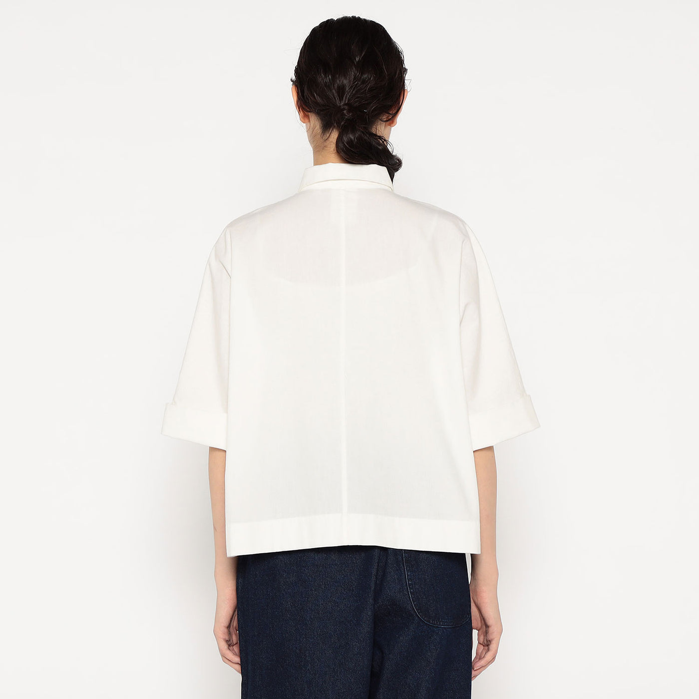 WOMEN'S COTTON CHAMBRAY WORK SHIRT