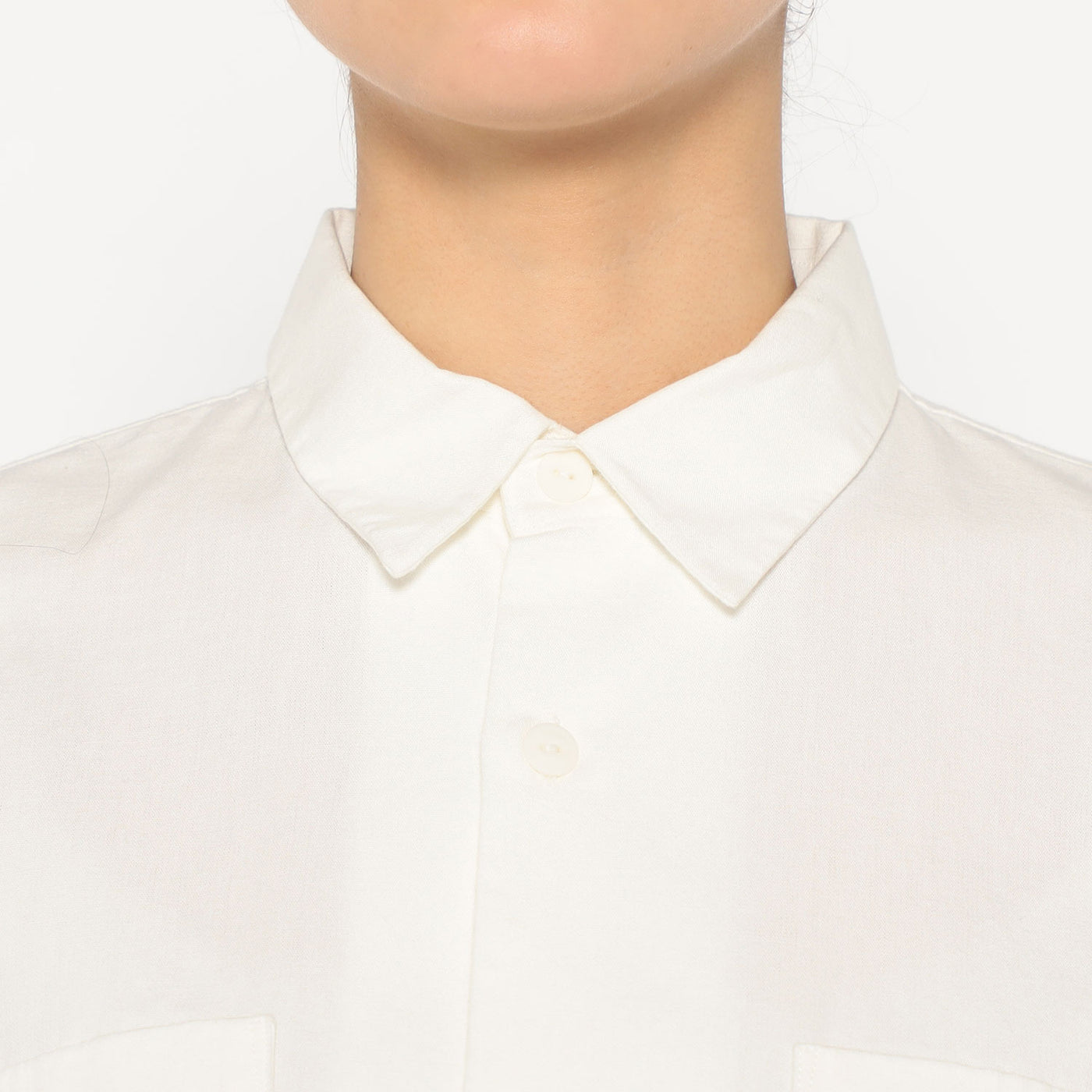 WOMEN'S COTTON CHAMBRAY WORK SHIRT