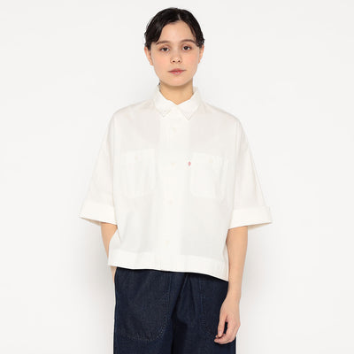 WOMEN'S COTTON CHAMBRAY WORK SHIRT