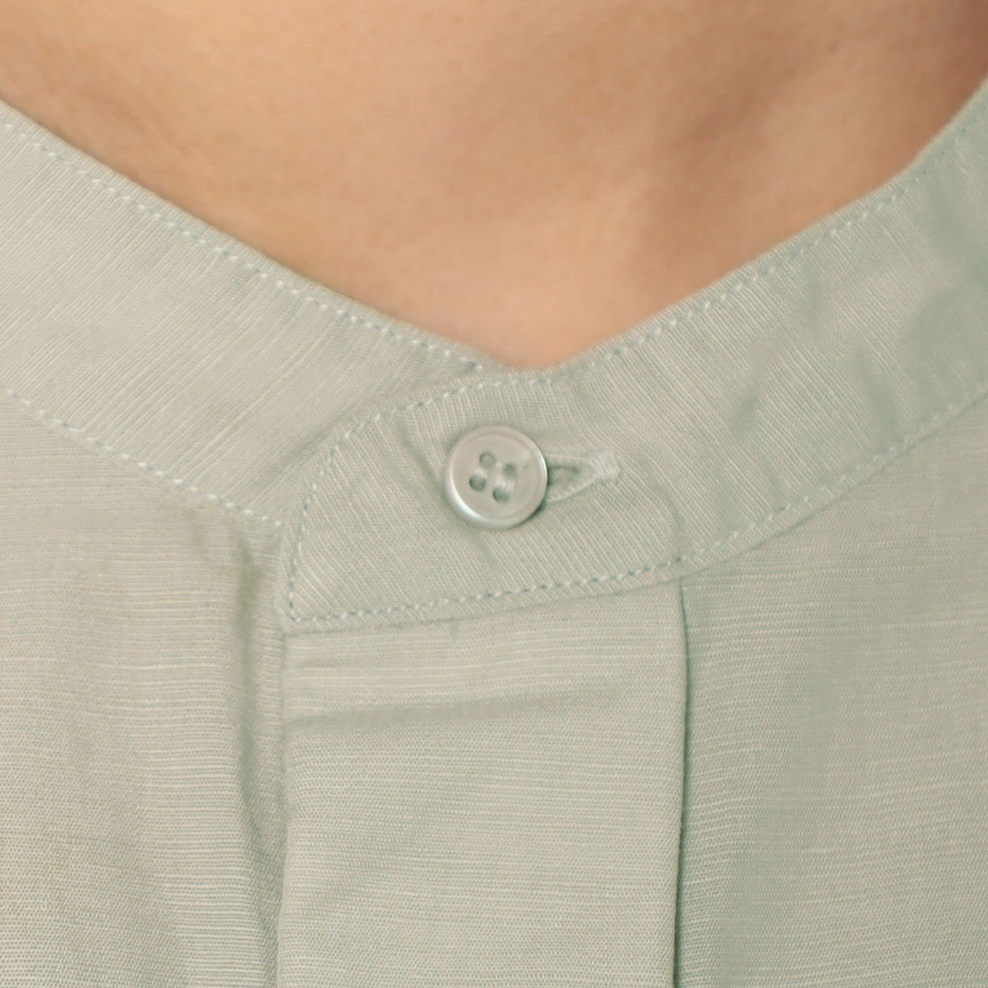 WOMEN'S COTTON LINEN SLUB SLEEVELESS SHIRT