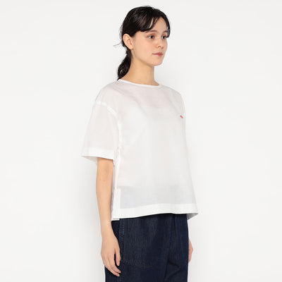WOMEN'S COTTON LINEN SLUB PULLOVER SHIRT