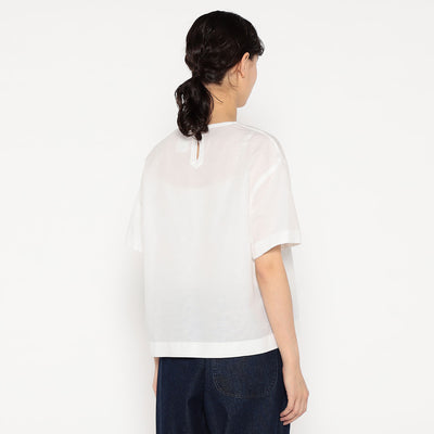 WOMEN'S COTTON LINEN SLUB PULLOVER SHIRT