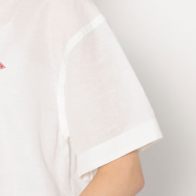 WOMEN'S COTTON LINEN SLUB PULLOVER SHIRT