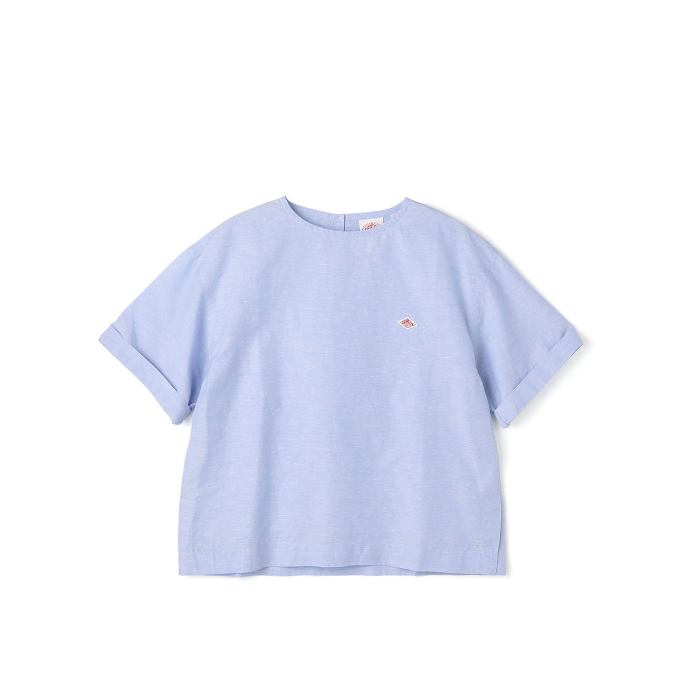WOMEN'S COTTON LINEN SLUB PULLOVER SHIRT