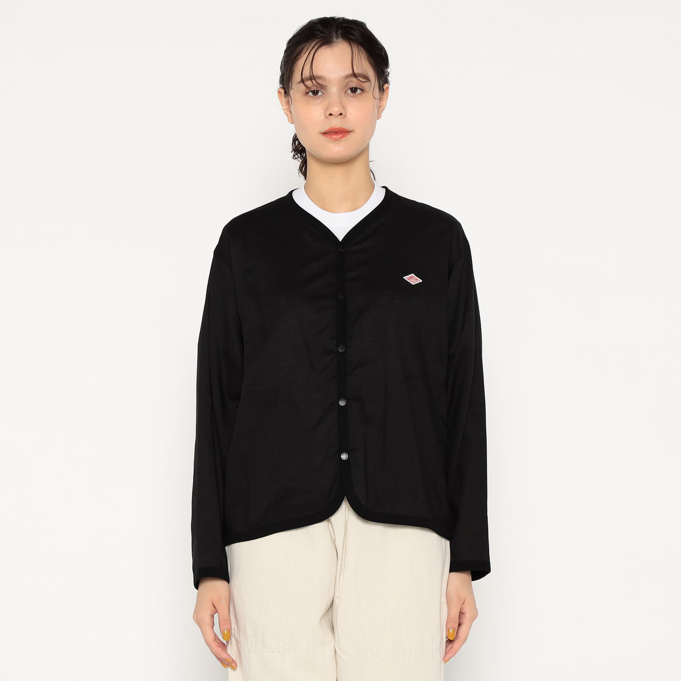 WOMEN'S LINEN POLYESTER CLOTH SHIRT CARDIGAN