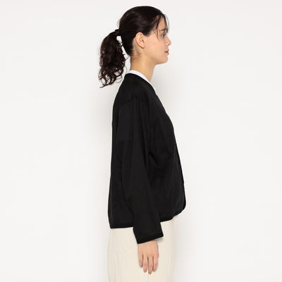 WOMEN'S LINEN POLYESTER CLOTH SHIRT CARDIGAN