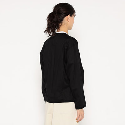 WOMEN'S LINEN POLYESTER CLOTH SHIRT CARDIGAN