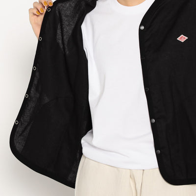 WOMEN'S LINEN POLYESTER CLOTH SHIRT CARDIGAN