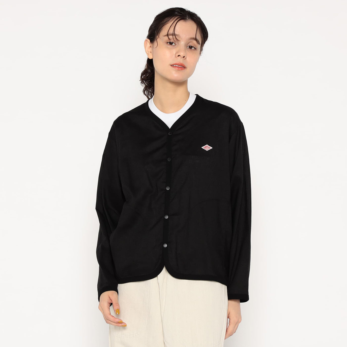 WOMEN'S LINEN POLYESTER CLOTH SHIRT CARDIGAN