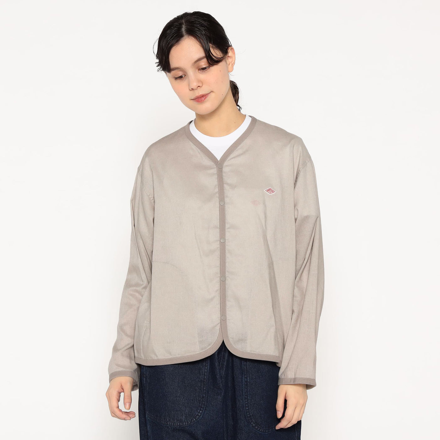 WOMEN'S LINEN POLYESTER CLOTH SHIRT CARDIGAN