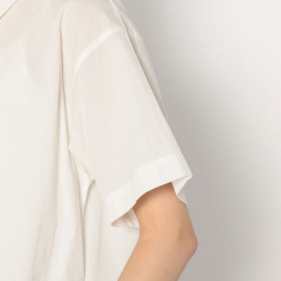 WOMEN'S COTTON VOILE SHORT SLEEVE SHIRT