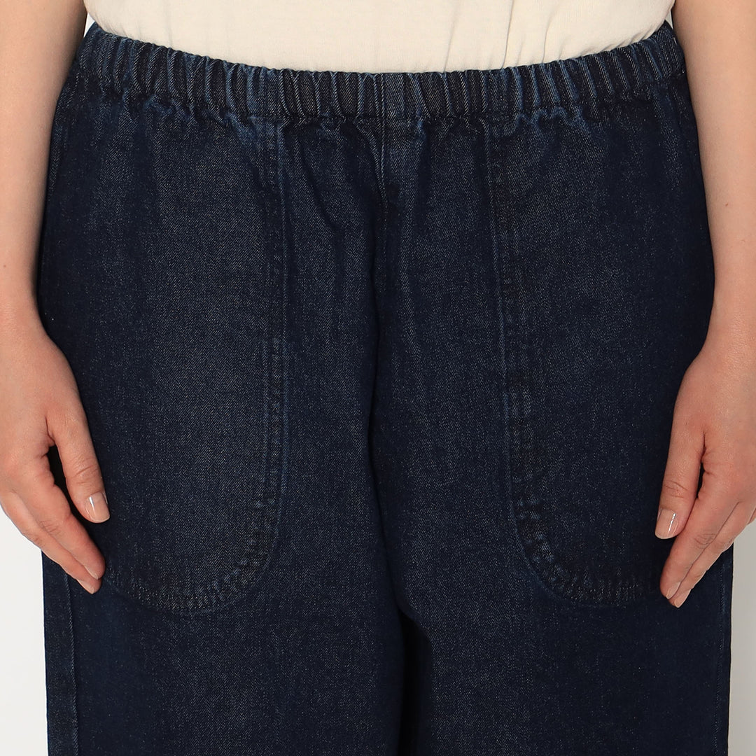 WOMEN'S DENIM EASY PANTS