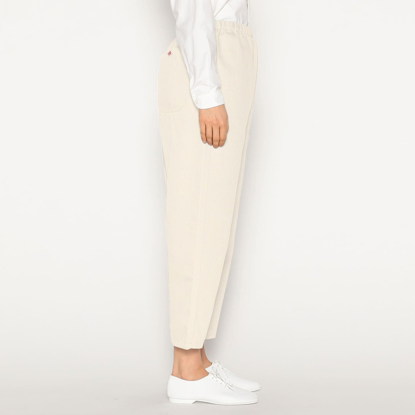 WOMEN'S COTTON LINEN TWILL EASY PANTS